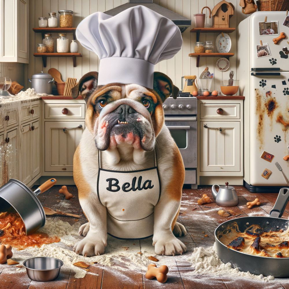 Bulldog Bella: The Dinner Disaster Queen