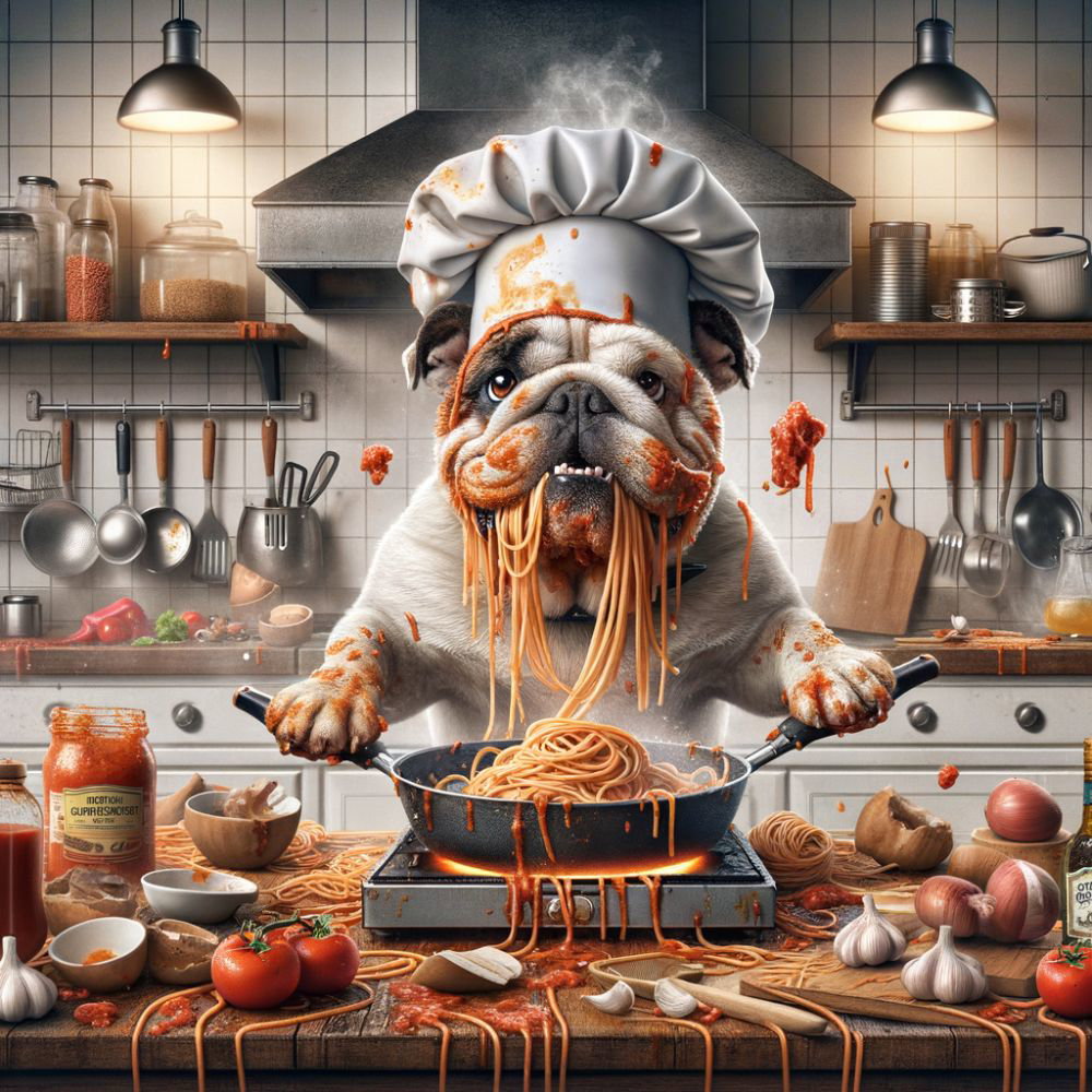 Duke the Bulldog: The Kitchen Catastrophe