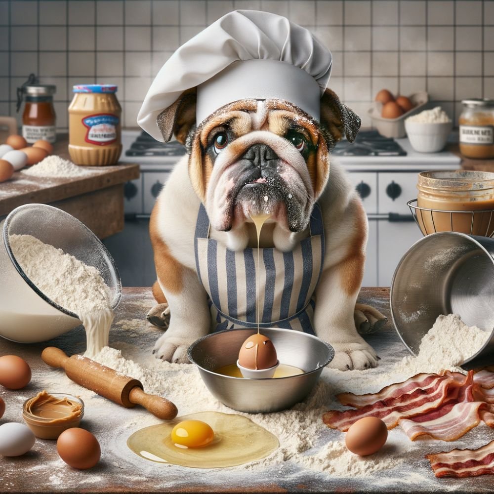 Duke the Bulldog: The Hapless Home Chef