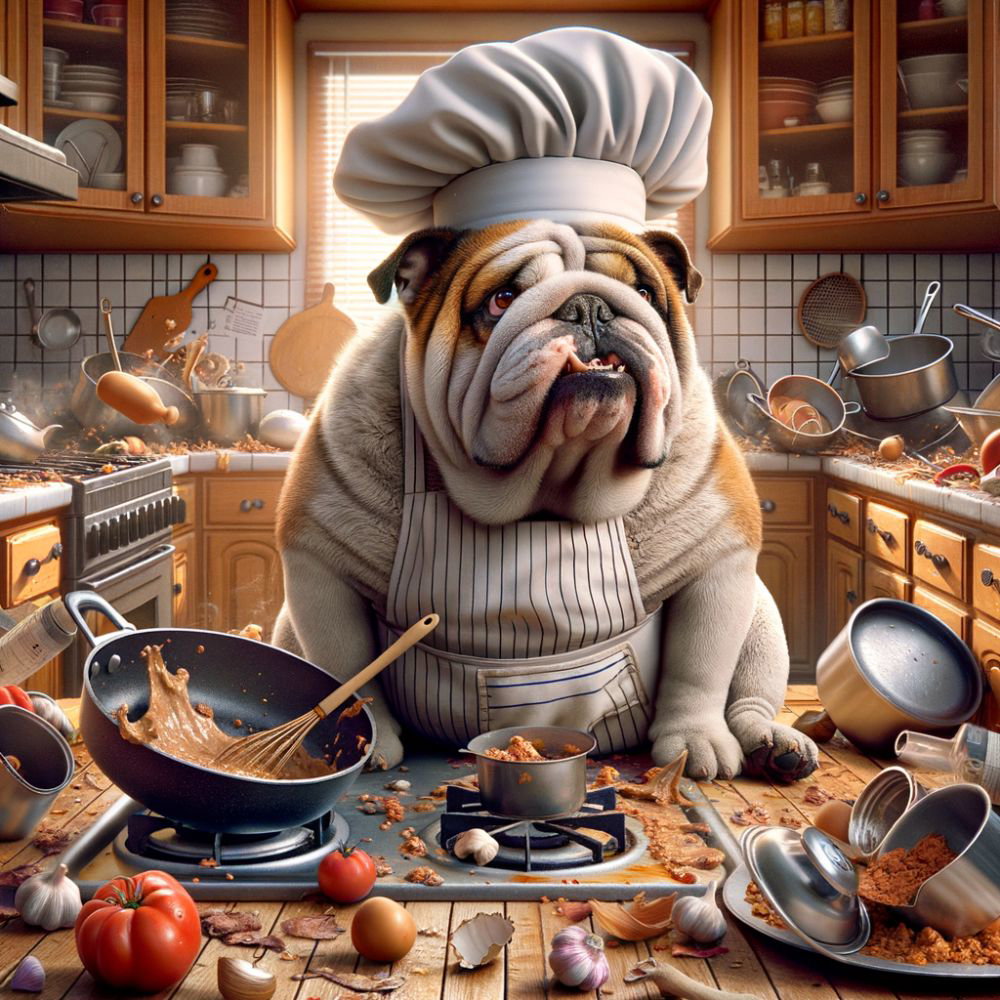 Bulldog Bruno: The Culinary Catastrophe Creator