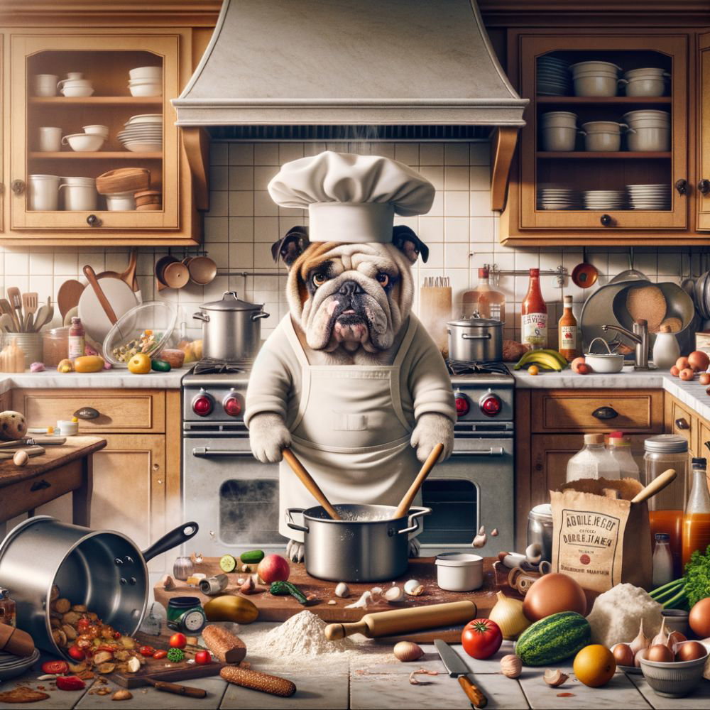 Bulldog Ramsay: The Kitchen Chaos Connoisseur
